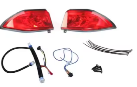 Club Car Ds Precedent Led Headlight Tail Light with Cable Ev Conversion Kits