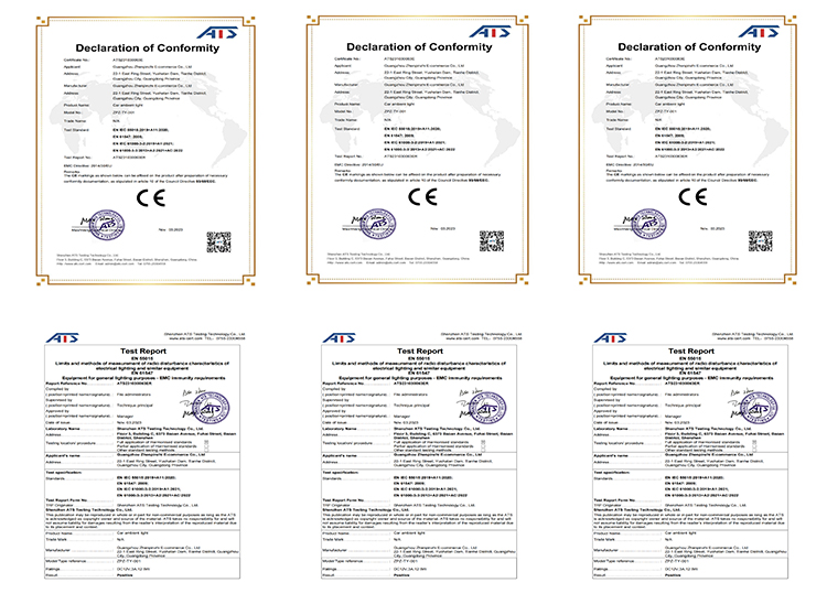 Certifications Display