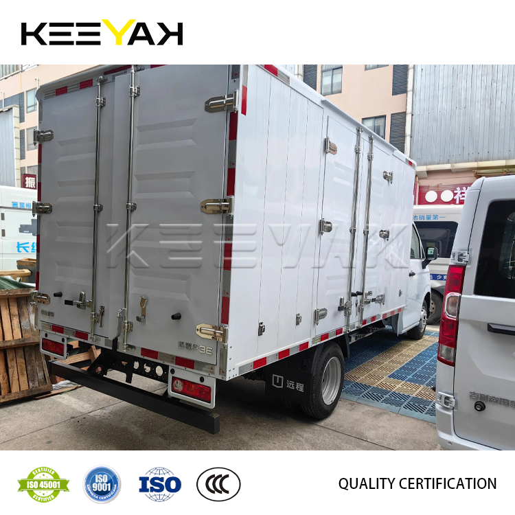 New 2026 Geely Farizon Ev Truck Commercial Vehicles F3e Electric Light Truck 350km Battery Life Electric Truck for Sale