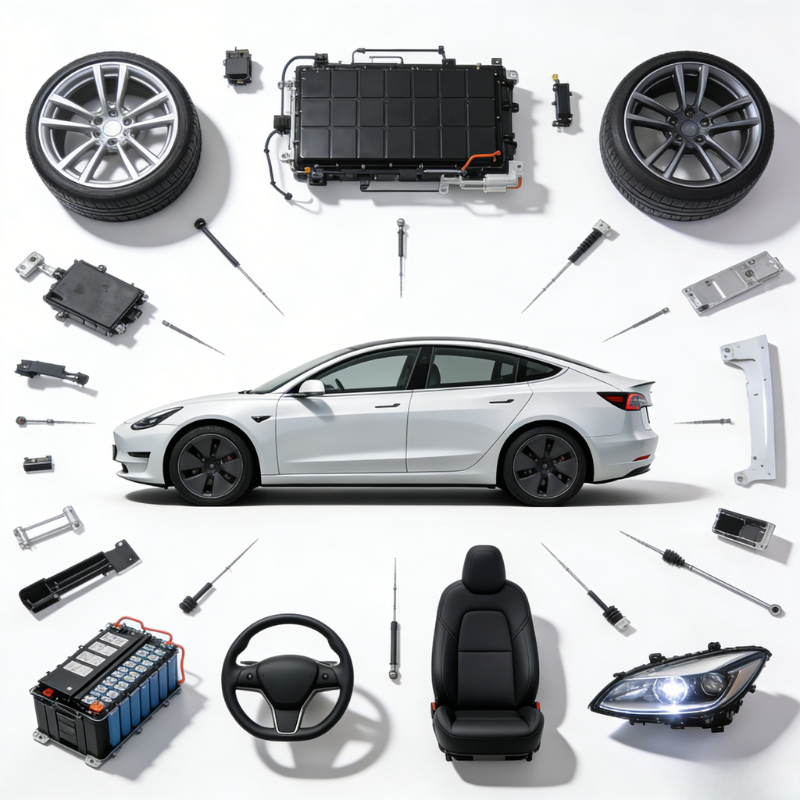 New Smart Car Electronics Ambient Lighting Exterior Kit for Tesla Model 3 2017-2023 with Direct Bolt-On Fit and Premium Quality