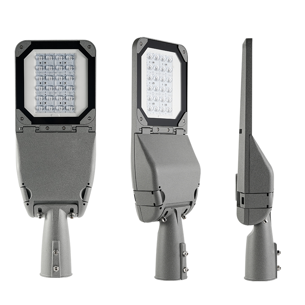 Smart EV LED Street Lamp Pile and IP66 Car Charger Station with AC Power Supply for Highway &amp; Road Application