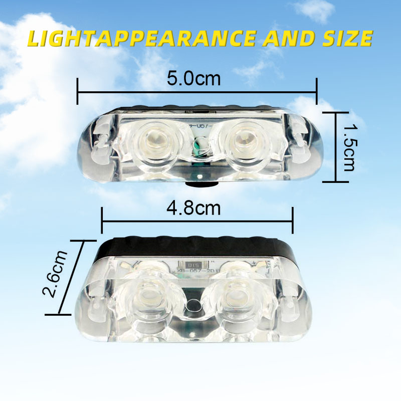 LED Net Light Universal Fit Wireless Remote Control LED Grille Light for Automotive Front Grill Waterproof Easy to Install