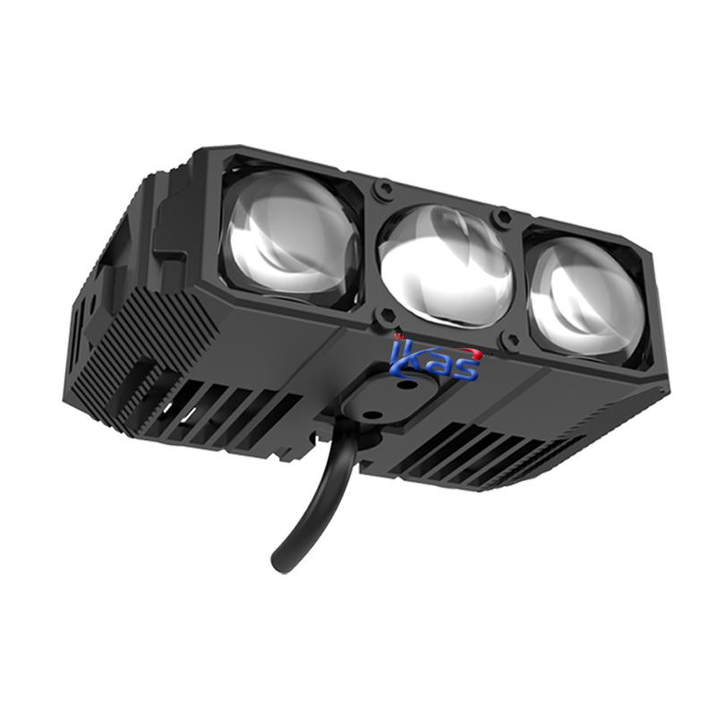 Free Laser logo Three Eyed Grille Spotlights Headlights 3000K 6500k High Low Beam 170w Front Bi Led Projector Lens for Car