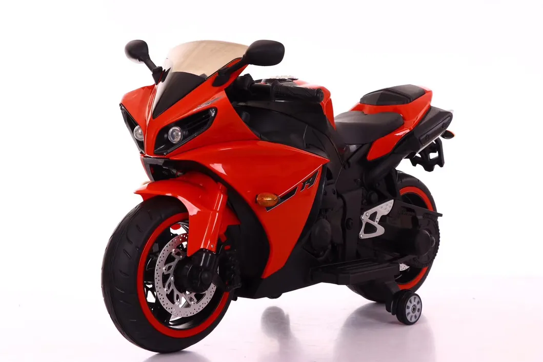 Cool Light Electric Kids Motorcycle Side View
