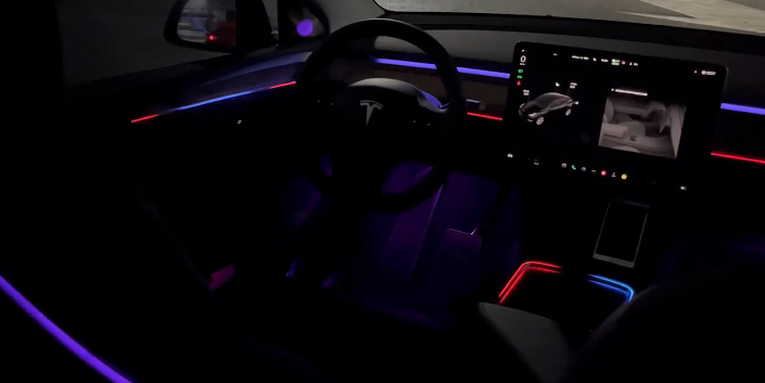 Tesla Ambient Light Design