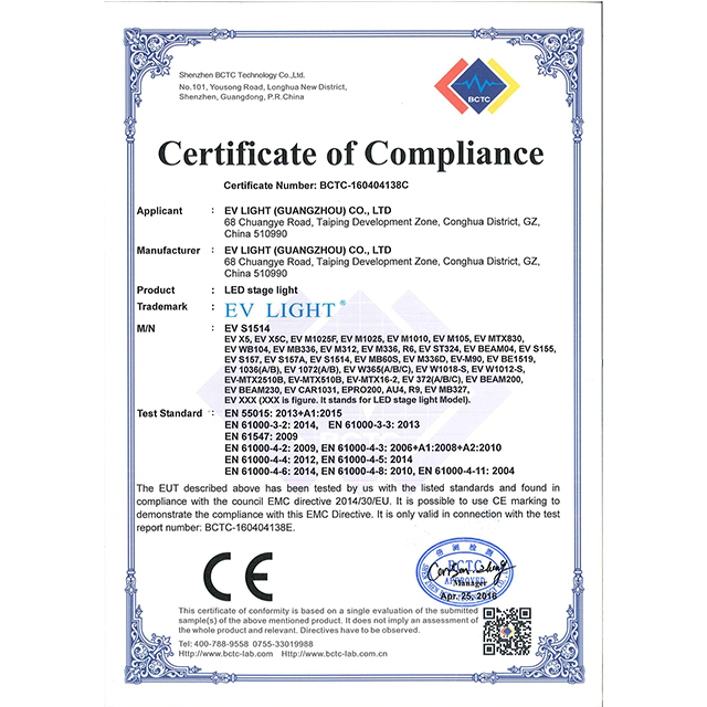 Certification