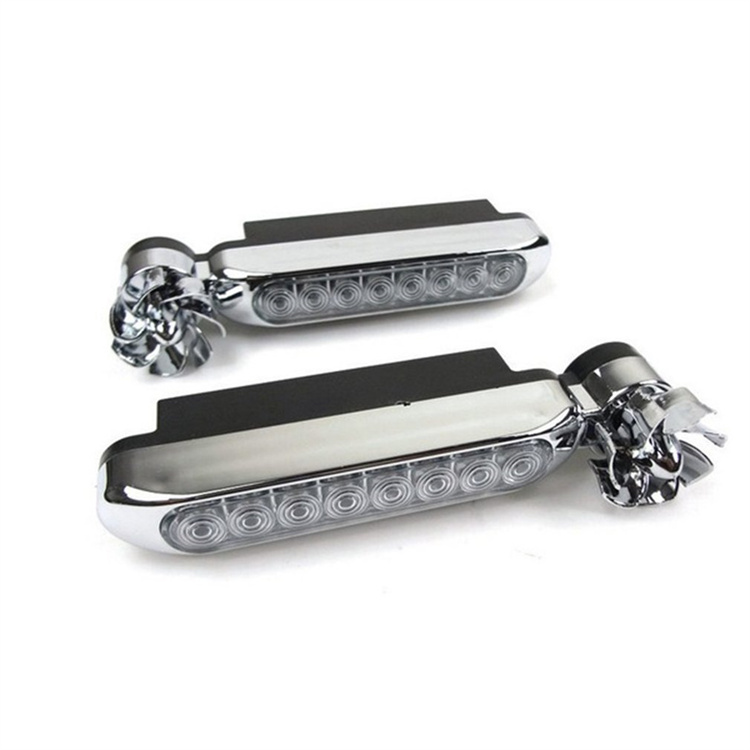 Fashion Wind Powered Led Exterior Decor Light for Automobiles Bikes and EVs Universal