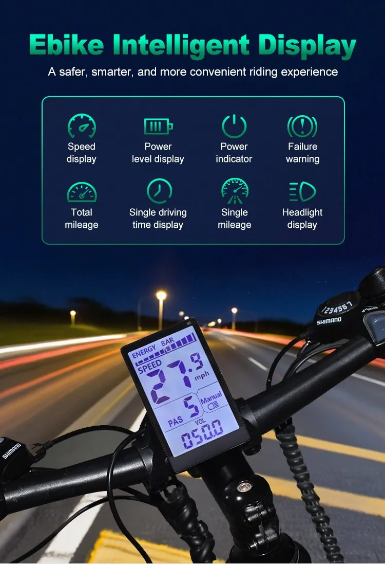 M5 Bicycle Display Screen for Electric Scooter Accessories Bike Computer