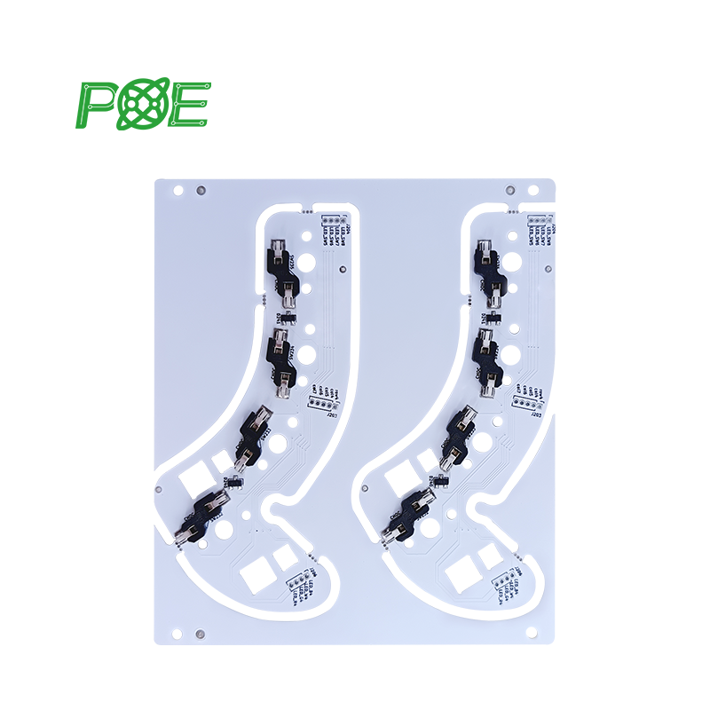 Automotive Aluminum LED Lighting Strip PCB Assembly with Turnkey Service ISO9001 Certified 1-40 Layers