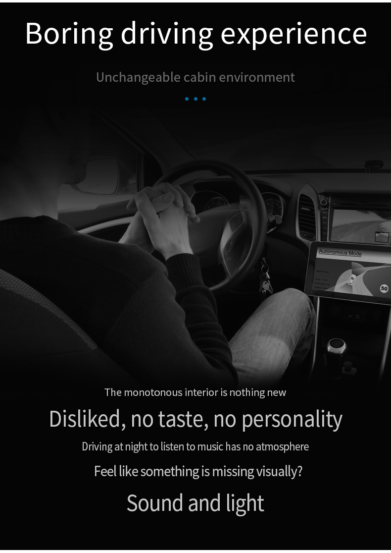 2022 Hot-selling Model Suitable for Tesla Car Interior Environment Laser Engraving Ambient Light