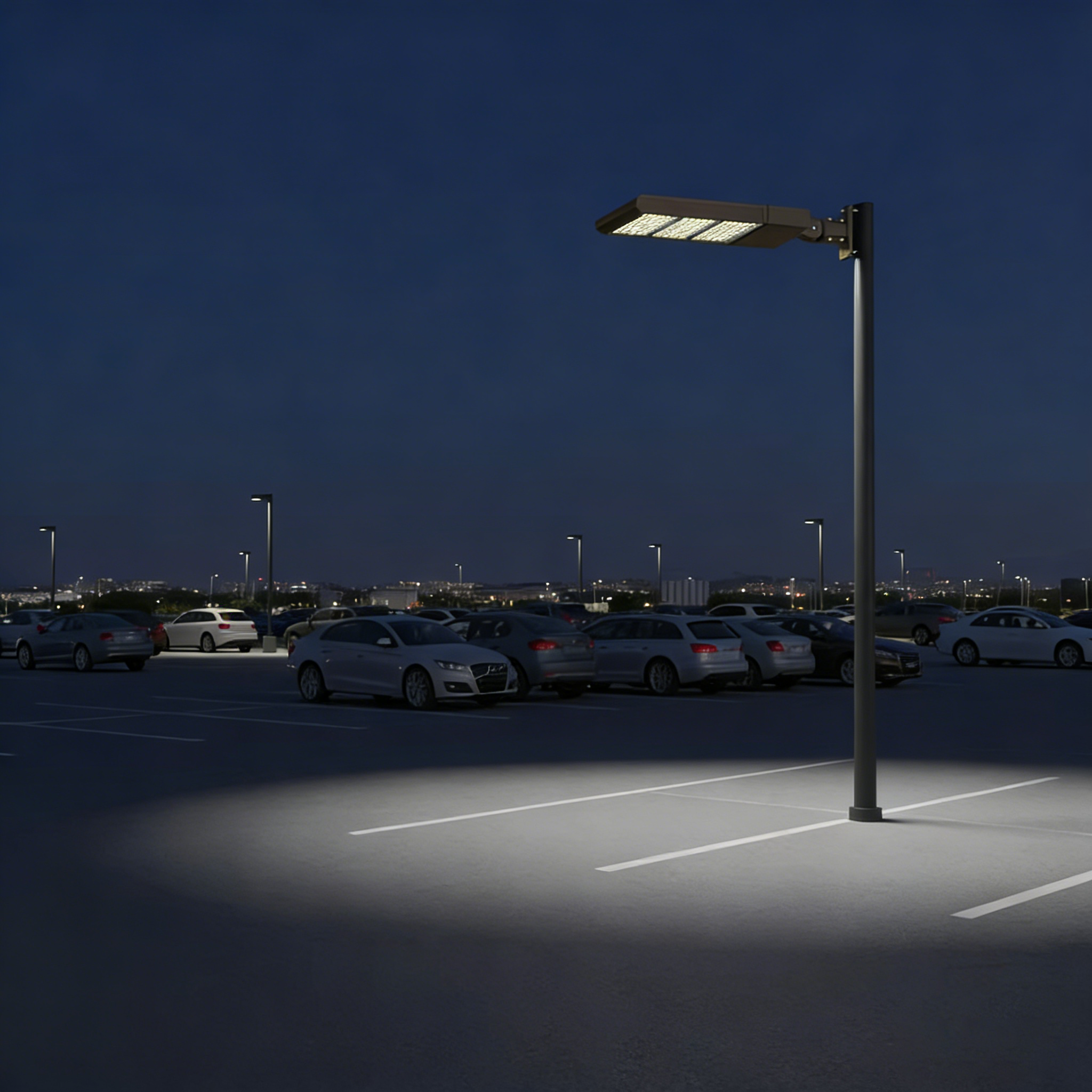 IP65 Waterproof Aluminum Modern 500W Electric LED Flood Light High Brightness Commercial Wall Mount Area Lights