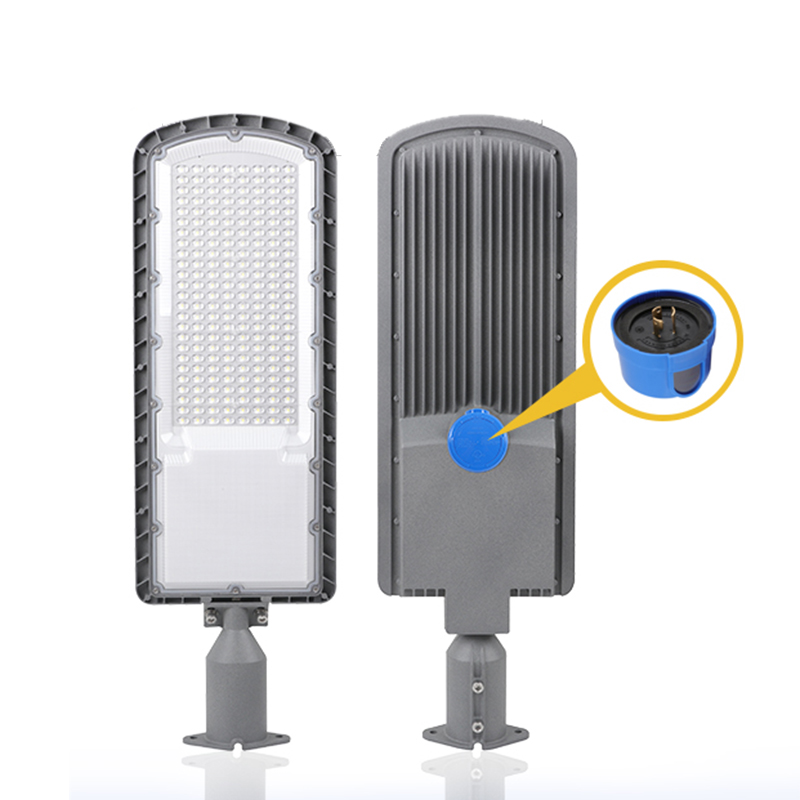 IP66 Outdoor Lamp Pole Mounted Area Street Lamp Aluminum SMD Photocell AC LED Outdoor Garden Parking Lot Street Light