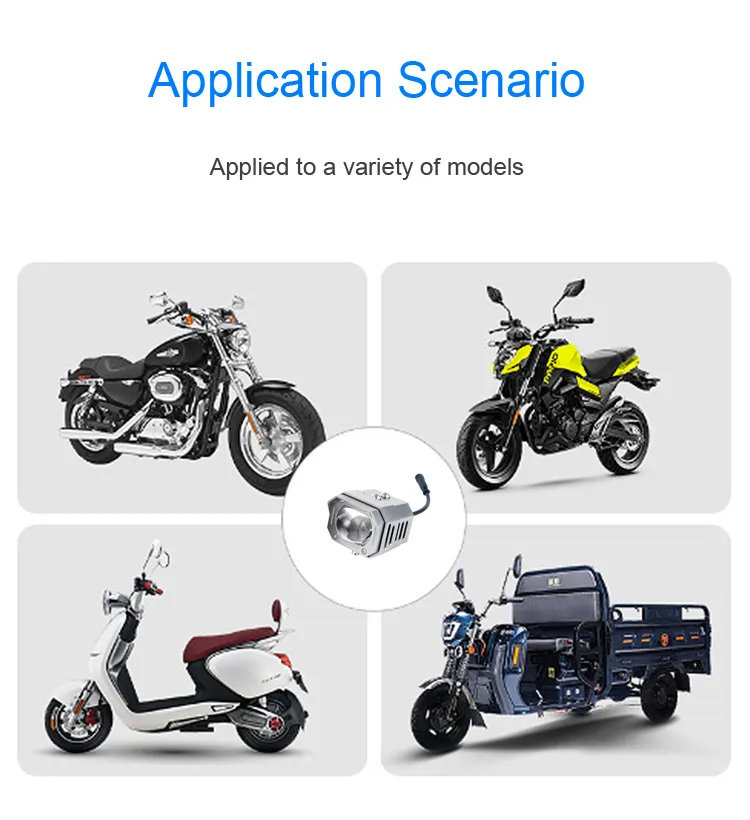 New Motorcycle Electric Car Spotlights Retrofit External Work Lights Waterproof LED Car Light
