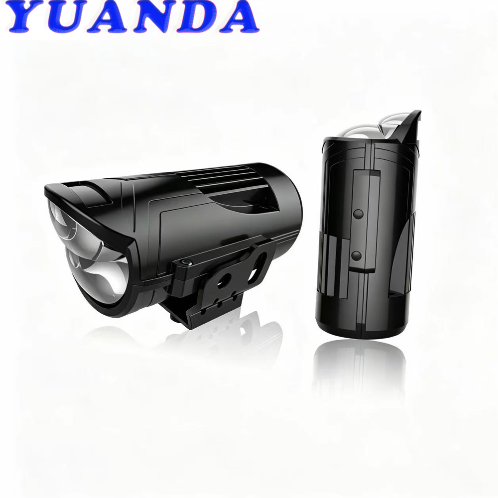 New Super Bright 6000K 8000 Lumens 190W 12V H11 LED Headlights for Car Motorcycle EV with Spotlights High Beam External Lenses