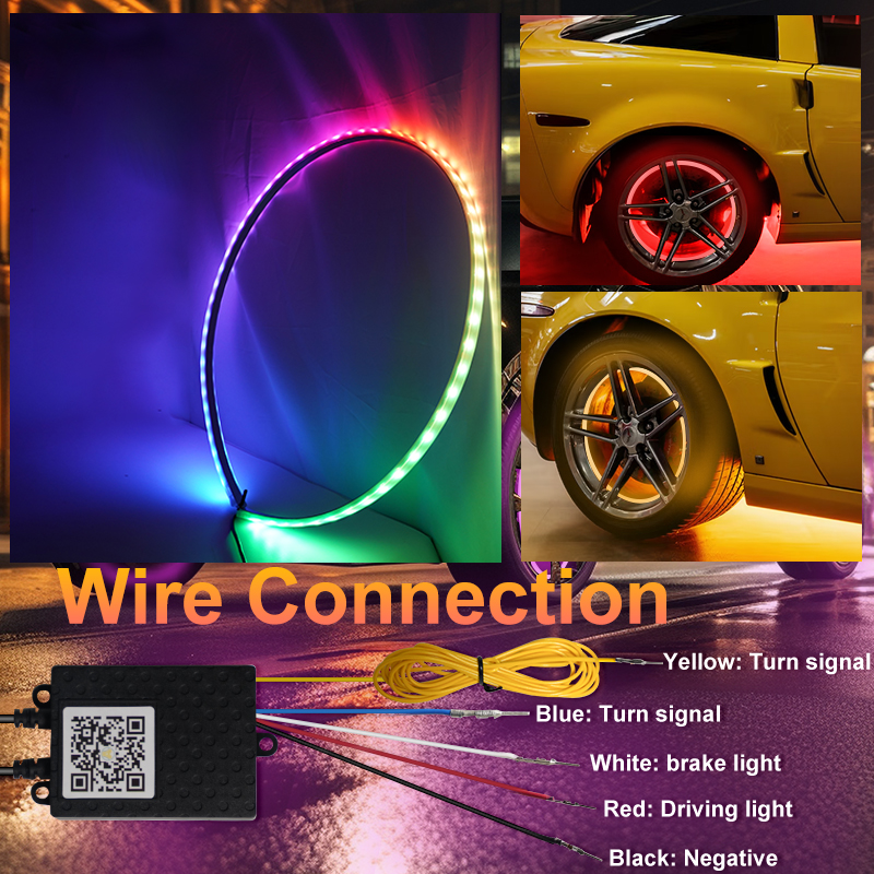LED Wheel Ring Light Showcase 4