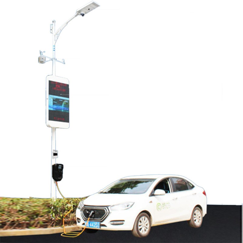 Wholesale Multi Function LED Smart Road Lighting Pole Intelligent WiFi Street Lamp EV Charging Station Street Lamp