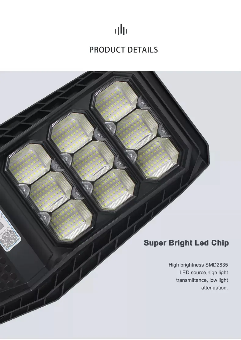 Outdoor Waterproof IP67 300W 200W 100W Solar Lamps All in One LED Solar Street Light
