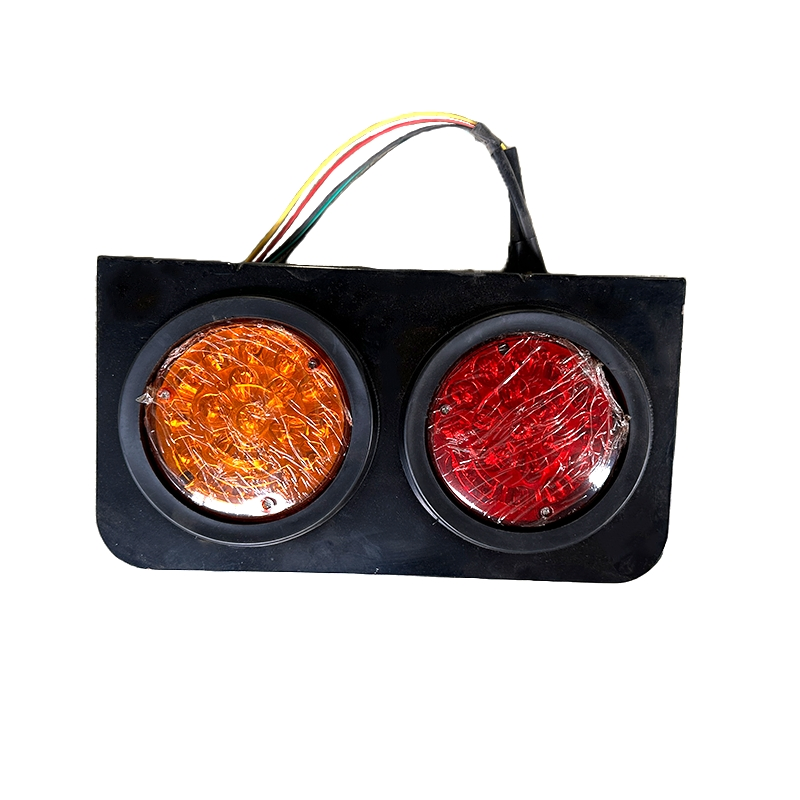 Wholesale Factory Price Trailer Parts Accessories 12V/24V LED Front Rear Tail Lights Turn Signal Lights EV Motorcycles Square