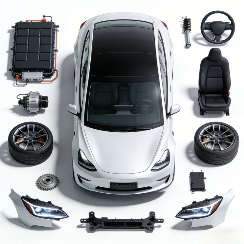 New Smart Car Electronics Ambient Lighting Exterior Kit for Tesla Model 3 2017-2023 with Direct Bolt-On Fit and Premium Quality
