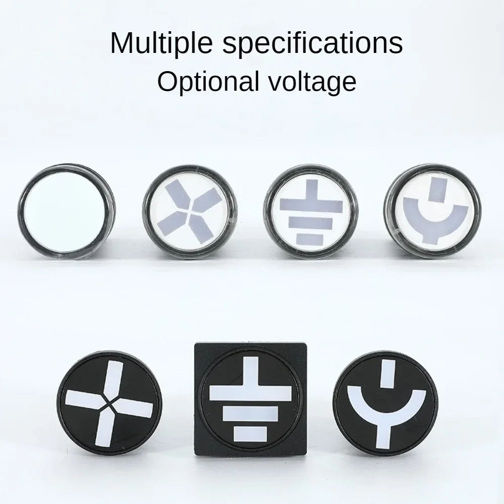 Hot Selling Grounding Open Circuit Position 22MM AD136-22 LED Red Green Dual Color Indicator Light For Mechanical Equipment