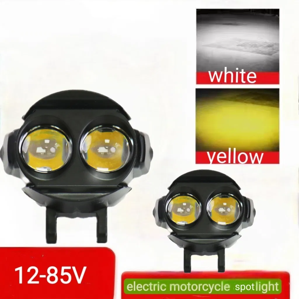 16W 18W Fashion Motorcycle Fog Light E-Bike Scooter Spotlight Night Riding