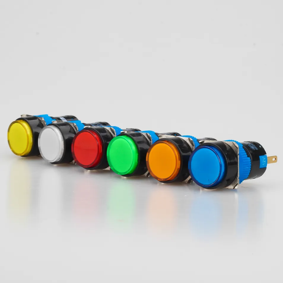 16mm General Electric Signal Light Multi Color LED Optional Waterproof and Seismic IP65