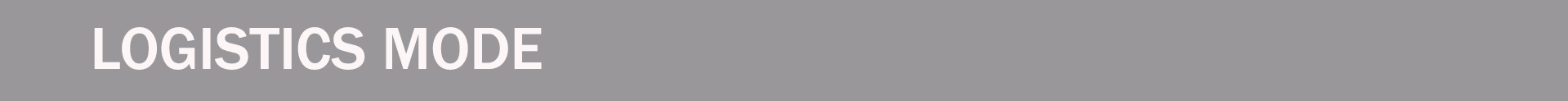 Logistics Header