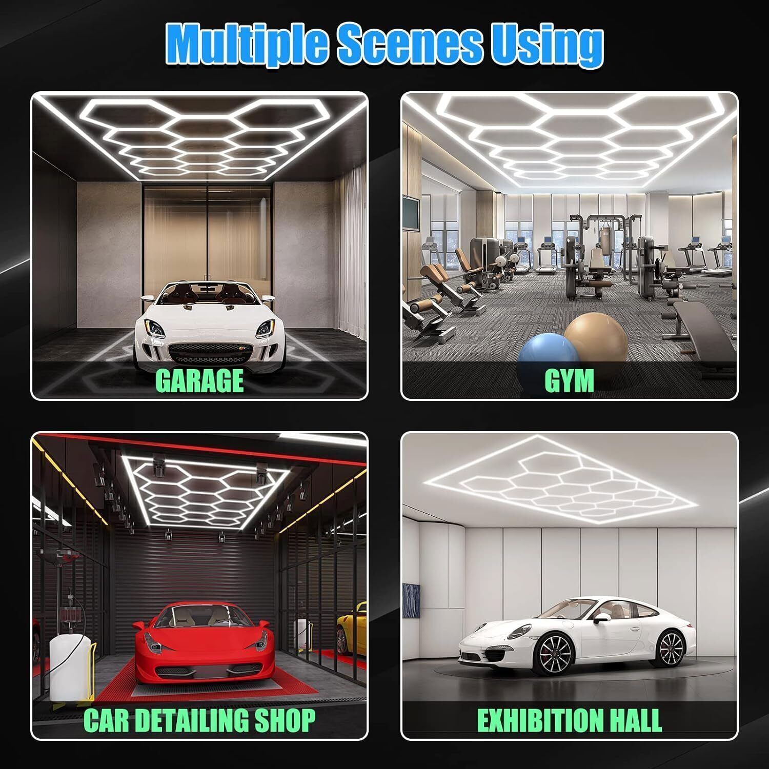 Hexagon LED Light Connector System