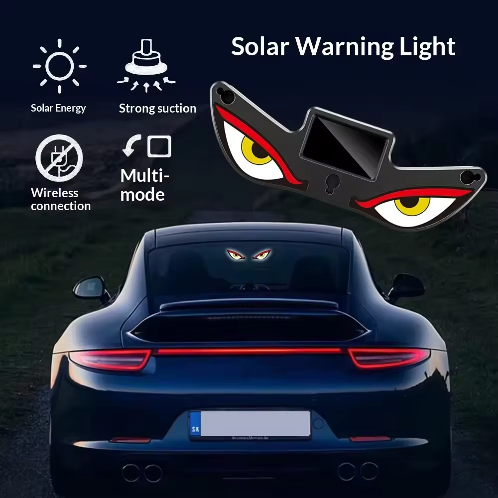Wholesale Universal High-quality LED ABS Car Luminous Devil Eyes Personalized LED Car Ambient Light for Electric Motorcycle