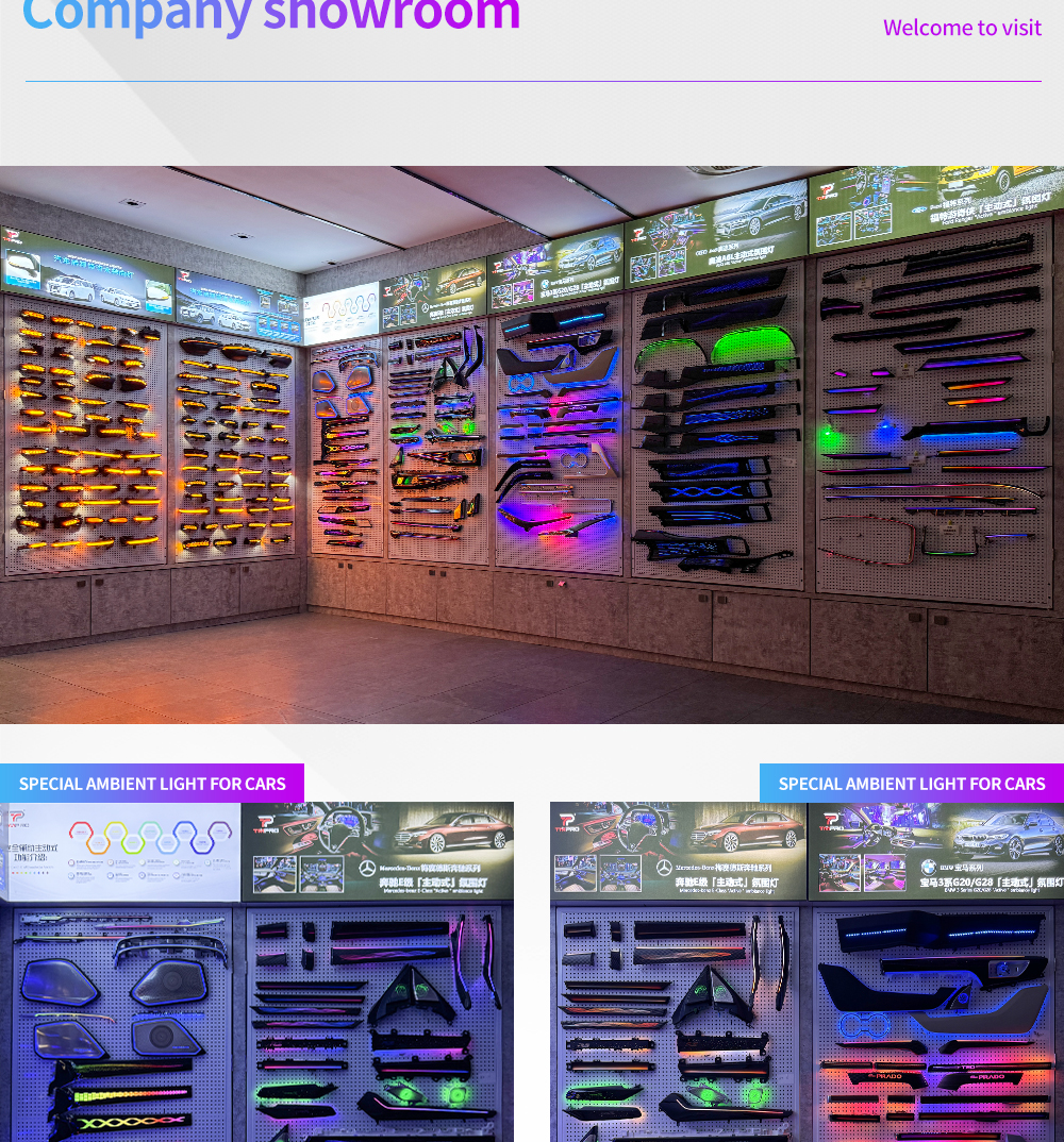 High Bright RGB LED Ambient Light for BYD Seal EV 2022-2023 Interior Lighting System Interior Trim
