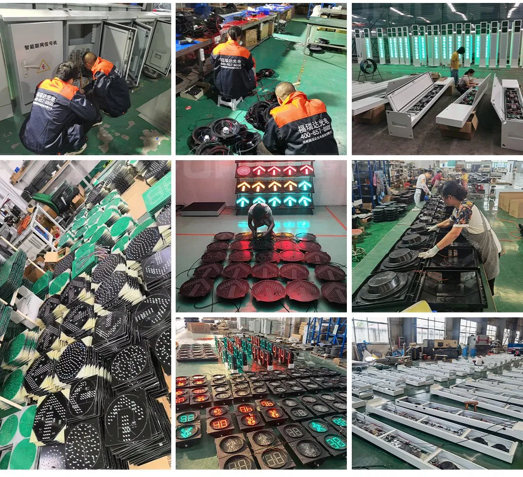 Energy-Efficient 400mm LED Traffic Signal Light for Road Safety