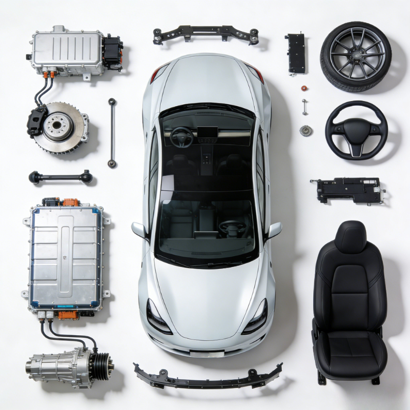 New Smart Car Electronics Ambient Lighting Exterior Kit for Tesla Model 3 2017-2023 with Direct Bolt-On Fit and Premium Quality