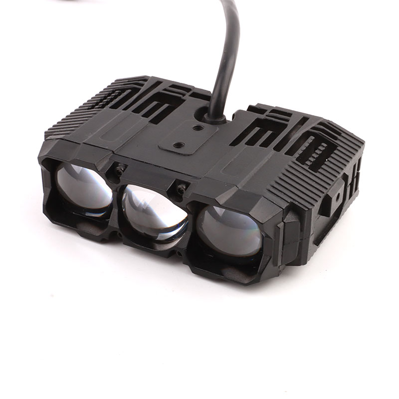 Blue Lens LED Auxiliary Lens Car LED Grille Light 6500K 116W LED Driving Light for Off-Road Vehicle