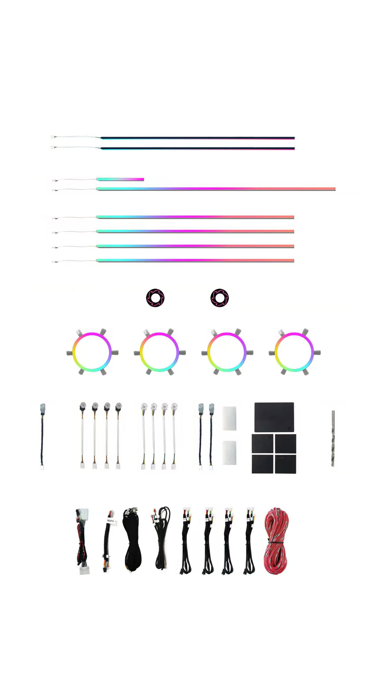 Car interior decoration lights parameter details 2