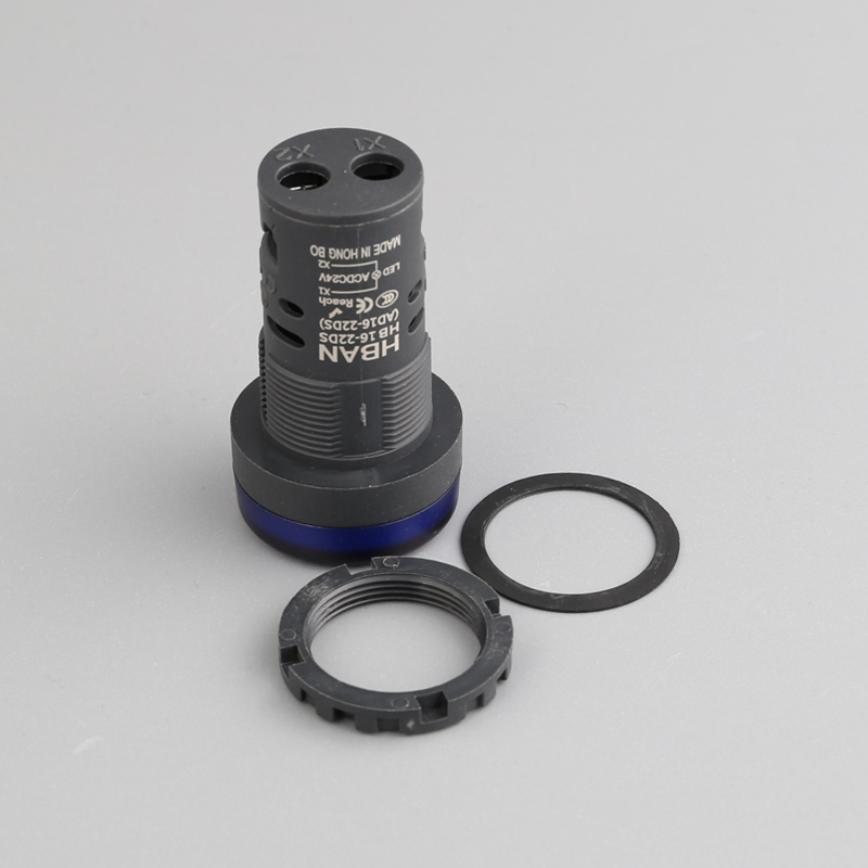 Hban 22mm High Brightness Plastic LED Signal Indicator Light for Industrial Panels