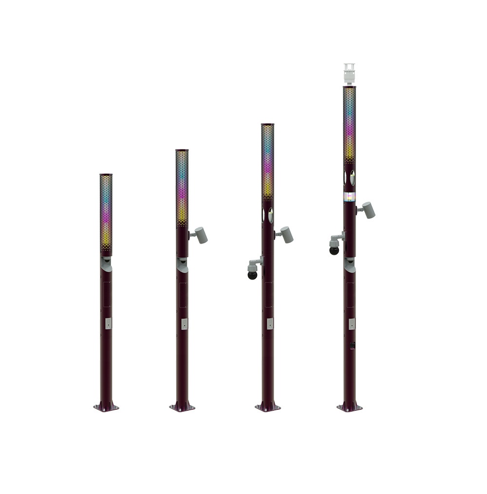 Hot Sell LED Road Lighting Pole Intelligent WiFi Street Light EV Charging Station Smart Street Lamp with Camera