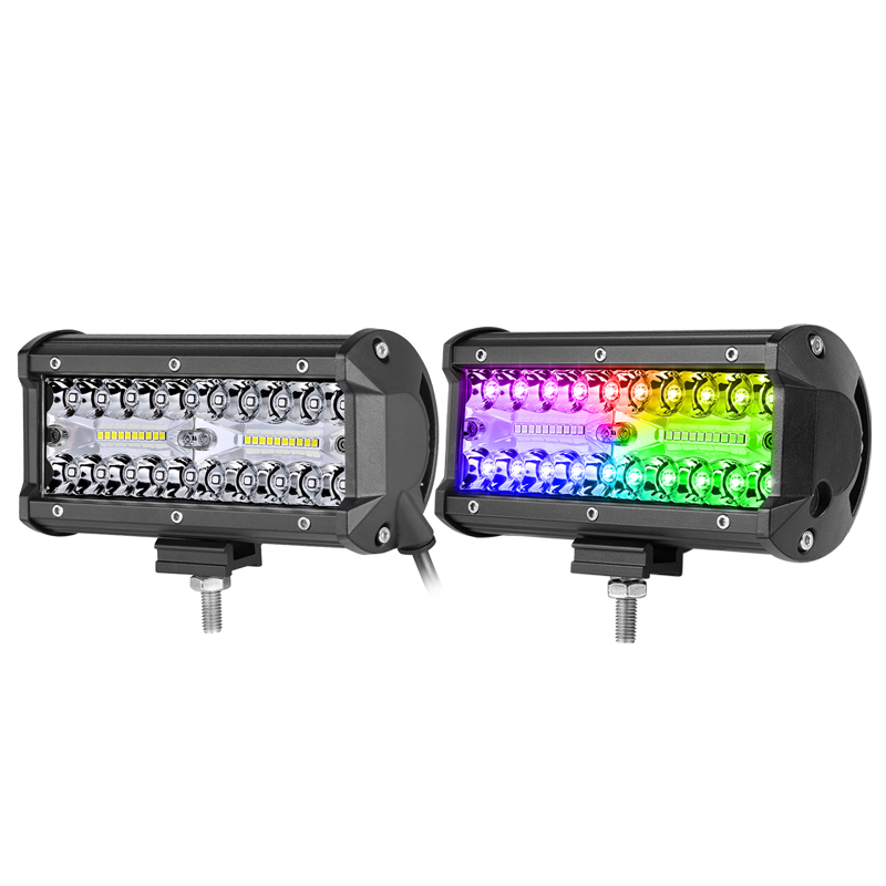Mini 6.5 Inch Waterproof Vehicle LED Bar Light Off Road Driving Neon LED Bar with App Control