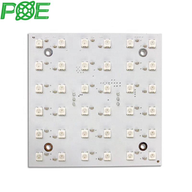 Automotive Aluminum LED Lighting Strip PCB Assembly with Turnkey Service ISO9001 Certified 1-40 Layers