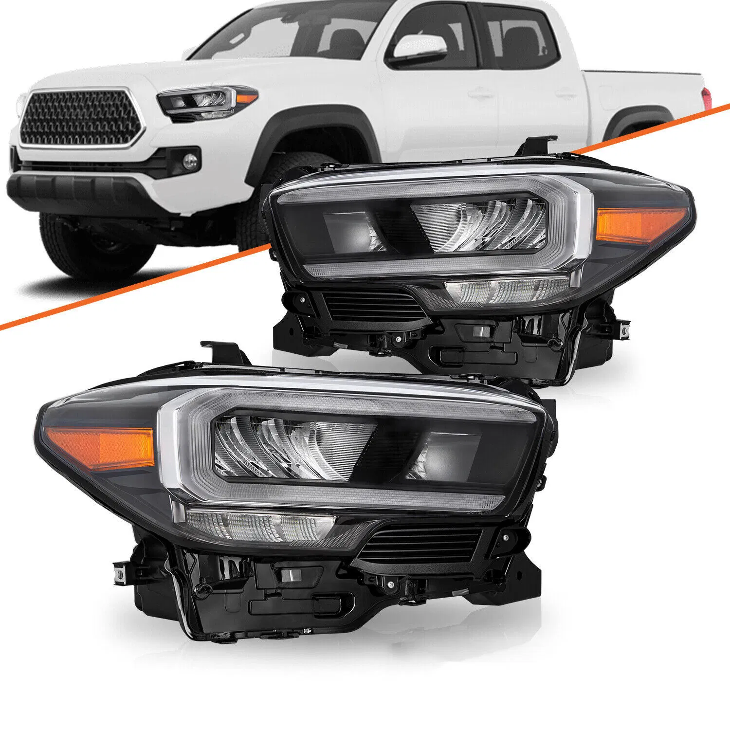 Energy Saving Dustproof High Clear Car Headlamp for Vehicle Upgrade