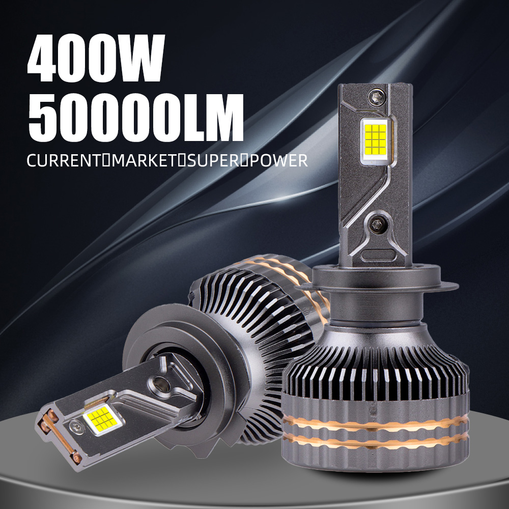 400W 50000LM Led Headlight Bulbs Canbus 6500K 12V H1 H3 9004 9005 9006 9012 H7 H4 H11 H13 Universal Car Headlight