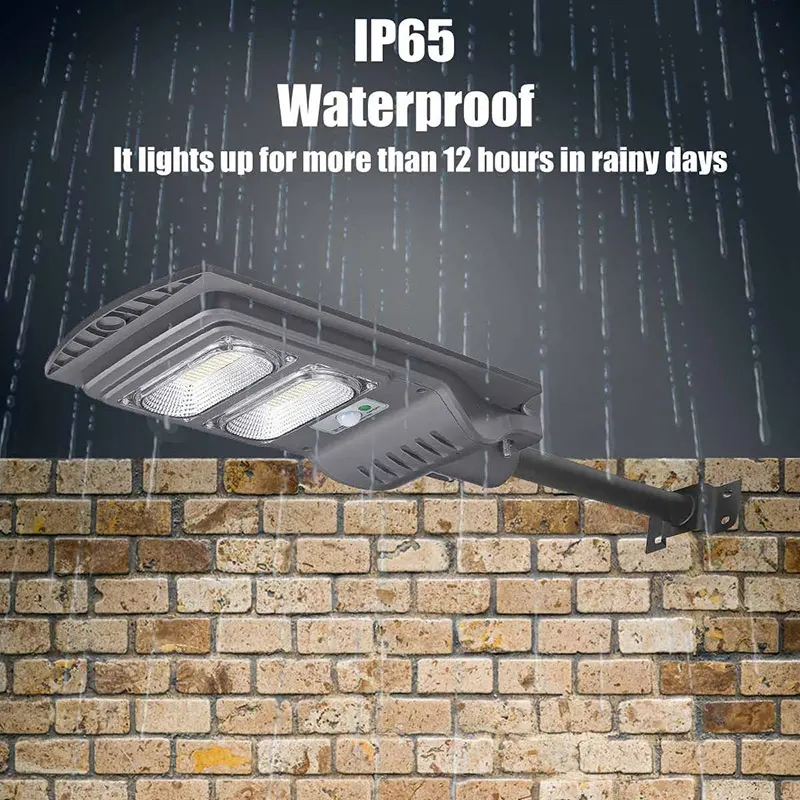 Hot Sell ABS Waterproof IP65 Integrated Solar Induction Street Light 60W