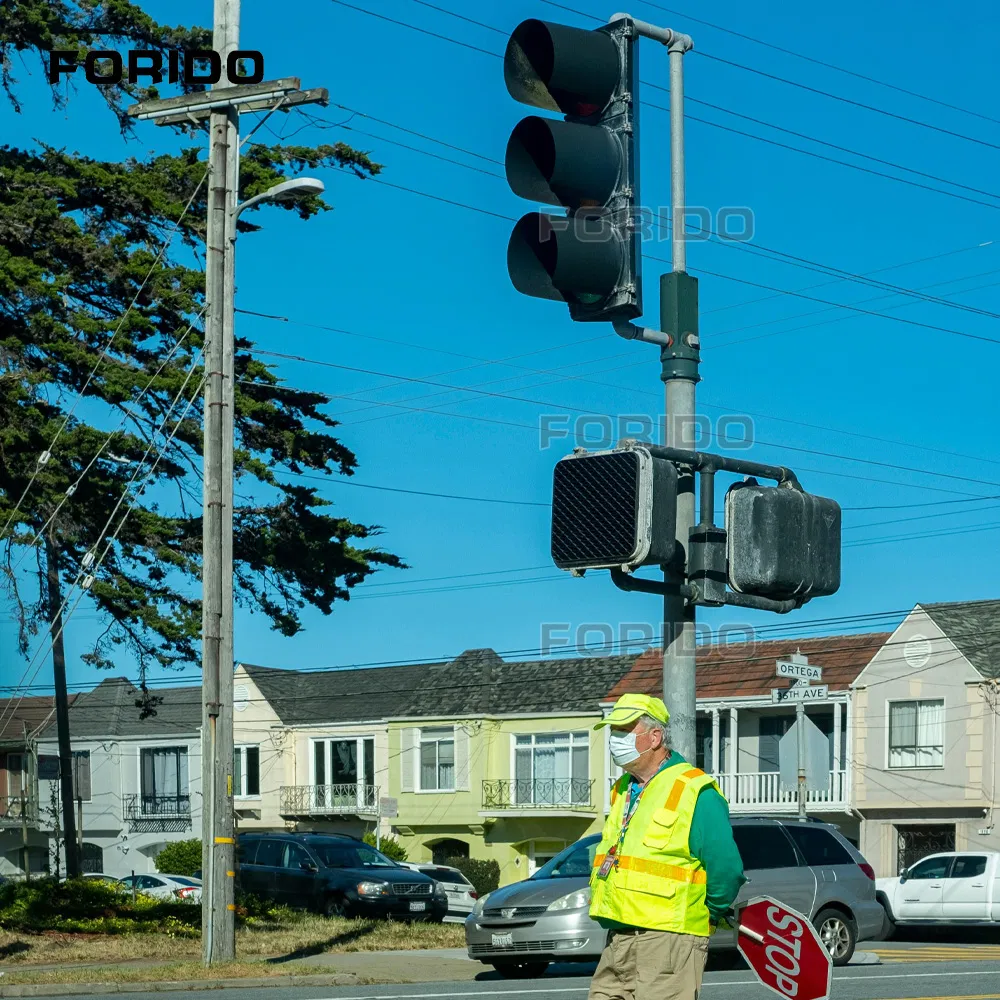 Energy Efficient LED Traffic Warning Lights for Safety