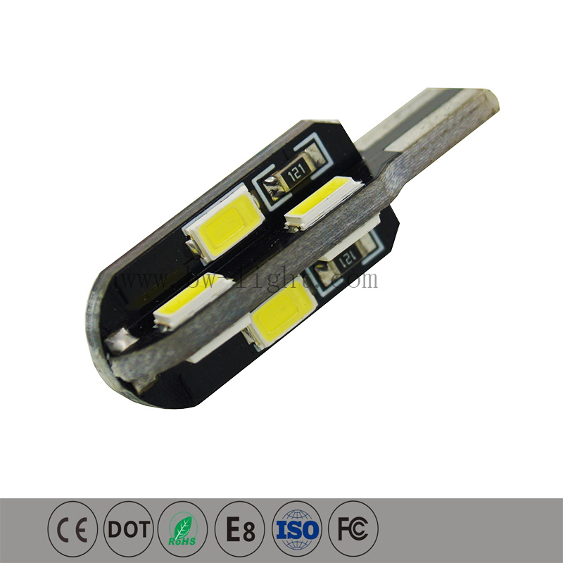 Energy-Efficient T10 LED Bulbs for Vehicle Interior Lighting