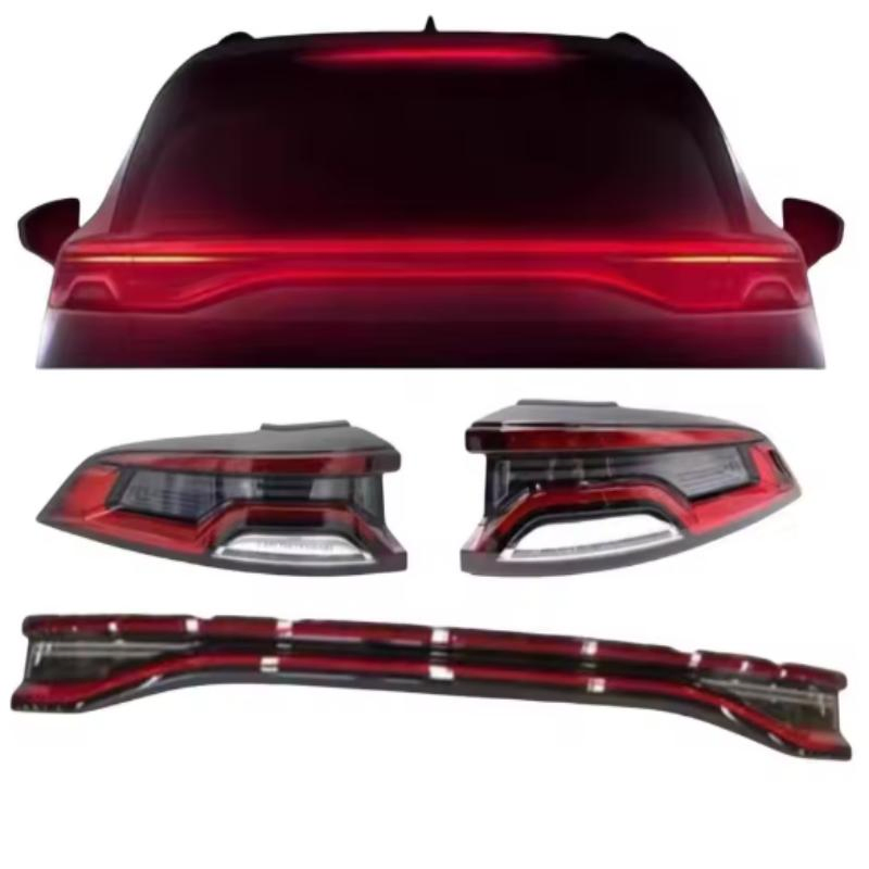 Byd Rear Tail Light High-Quality New Tang EV Combination LED MID-Rear Assembly with Red Lens, 12V Voltage