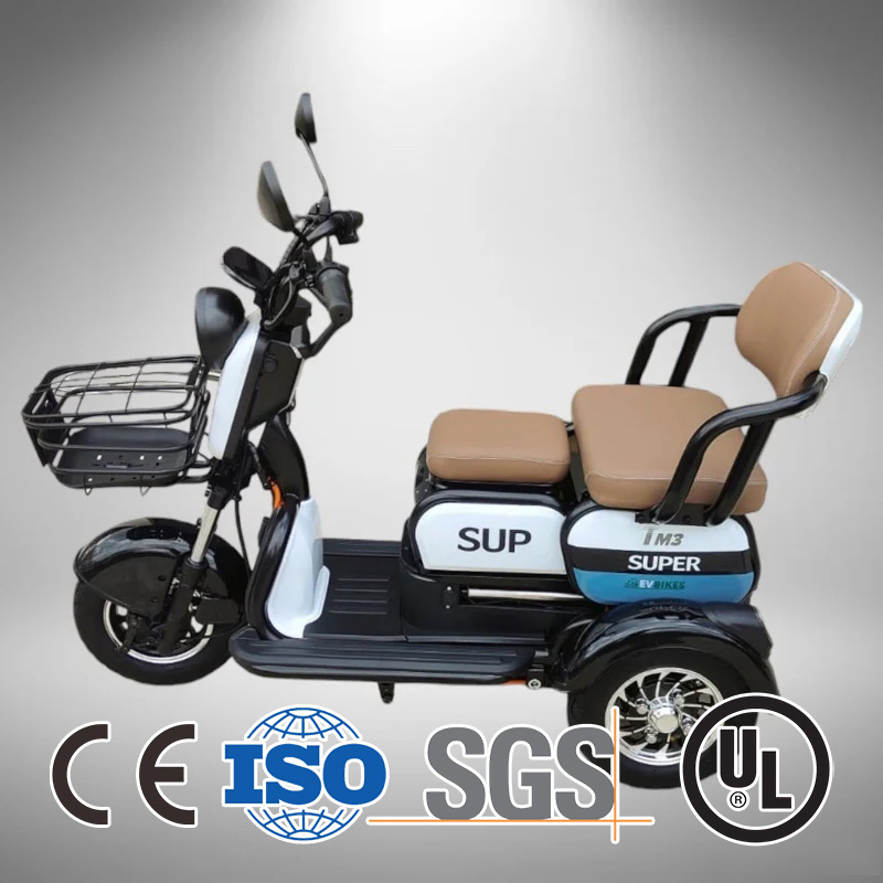 Cool 72V 3000W Passenger Three Wheel EV Motorcycle for Sale
