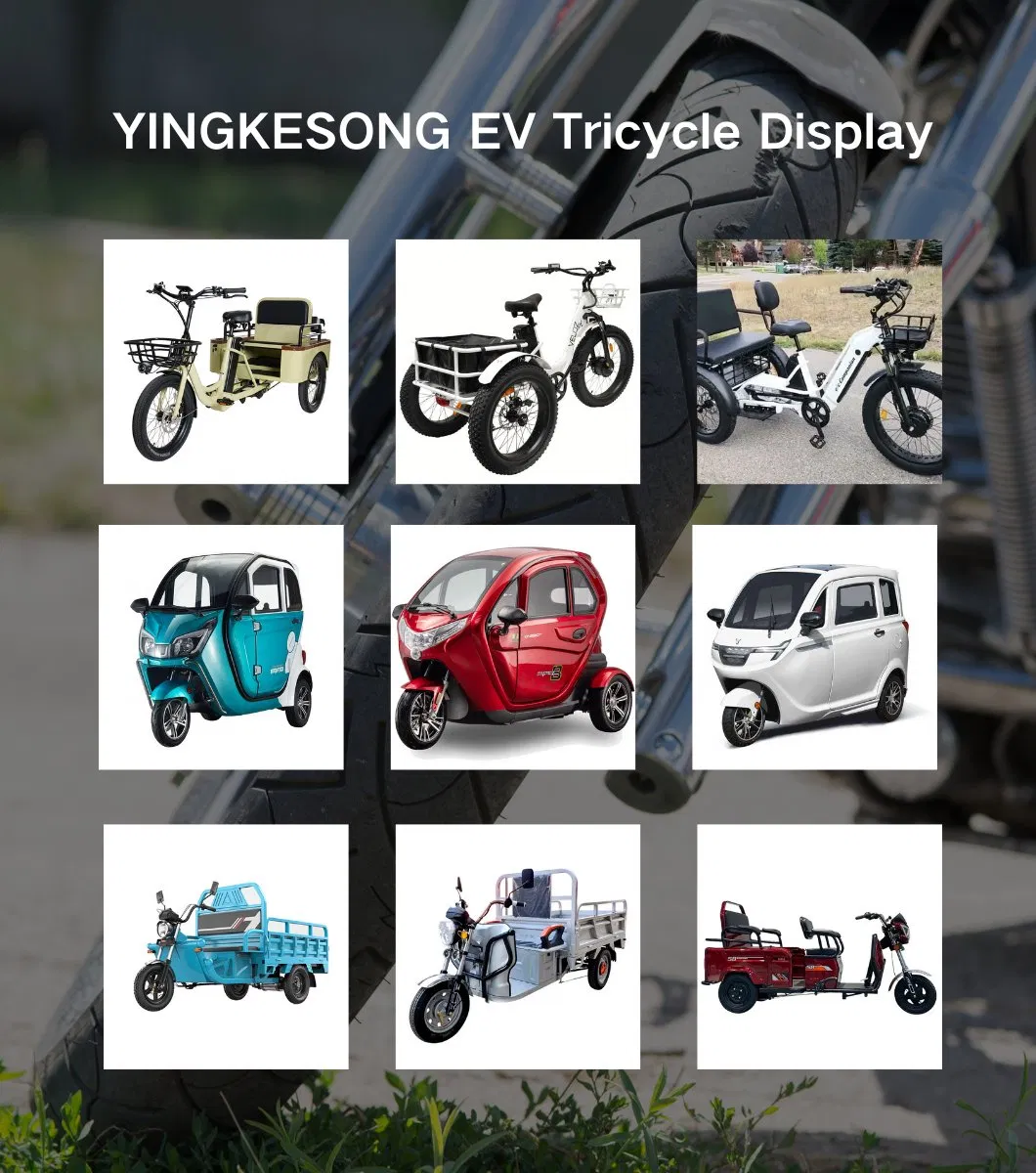 Cool 72V 3000W Cargo 3 Wheel EV Motorcycle Price
