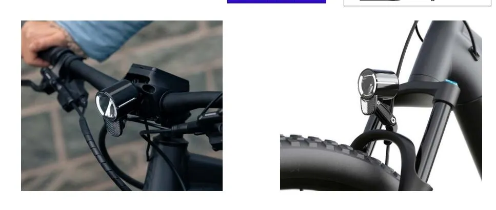 Electric Bicycle Ebike Escooter Front Lamp LED Bike Light
