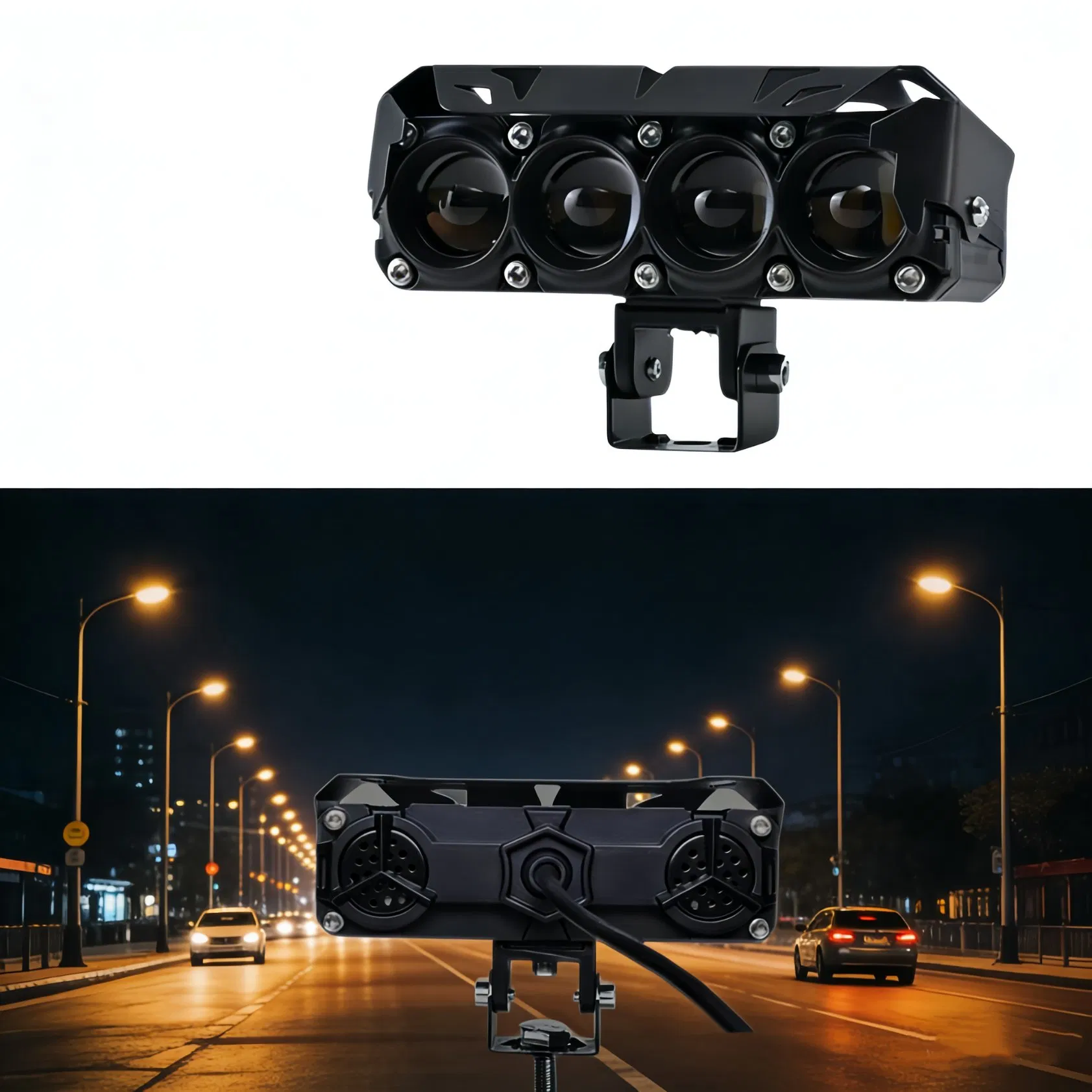 Super Bright 20W LED Light for Electric Scooter IP65 Dustproof