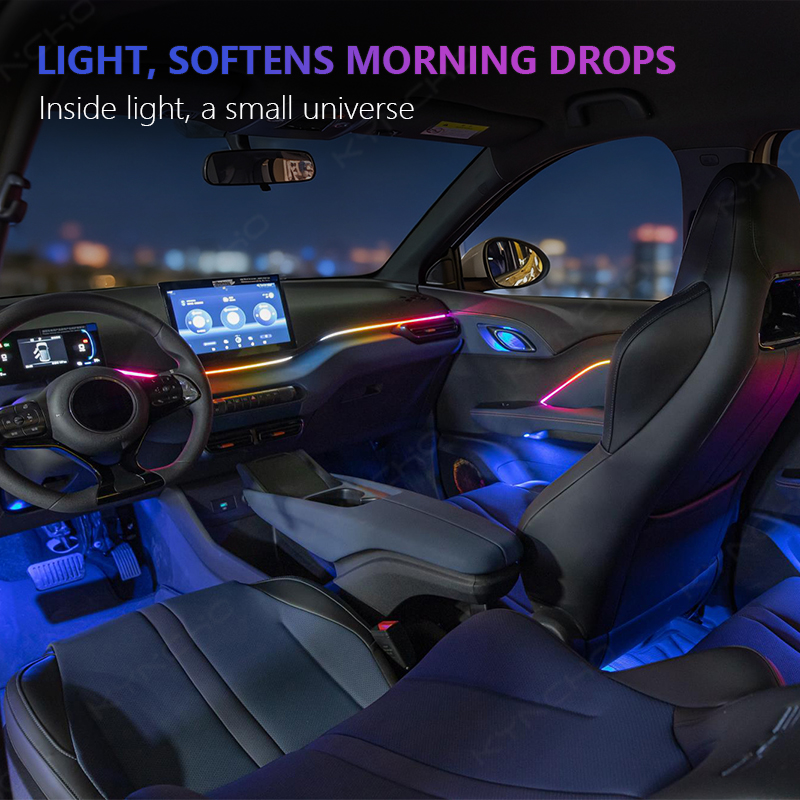 For BYD Seagull Symphony LED Auto Interior Lighting Intelligent Automotive Ambient Lighting Accessory with Smart Auto Lighting