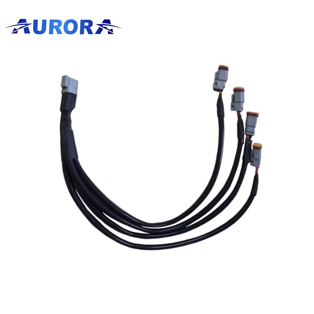 Aurora Auto Remote Controller Cable Wire Harness Led Work Driving Light bar for Truck Offroad